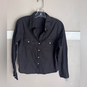 At Last Stretch Black Shirt